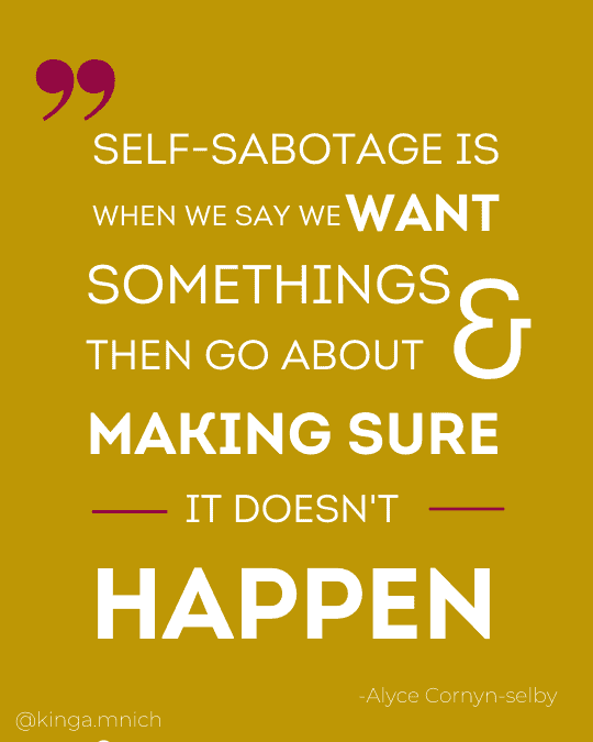 Self-sabotaging: what it is, causes, and how to stop — Calm Blog