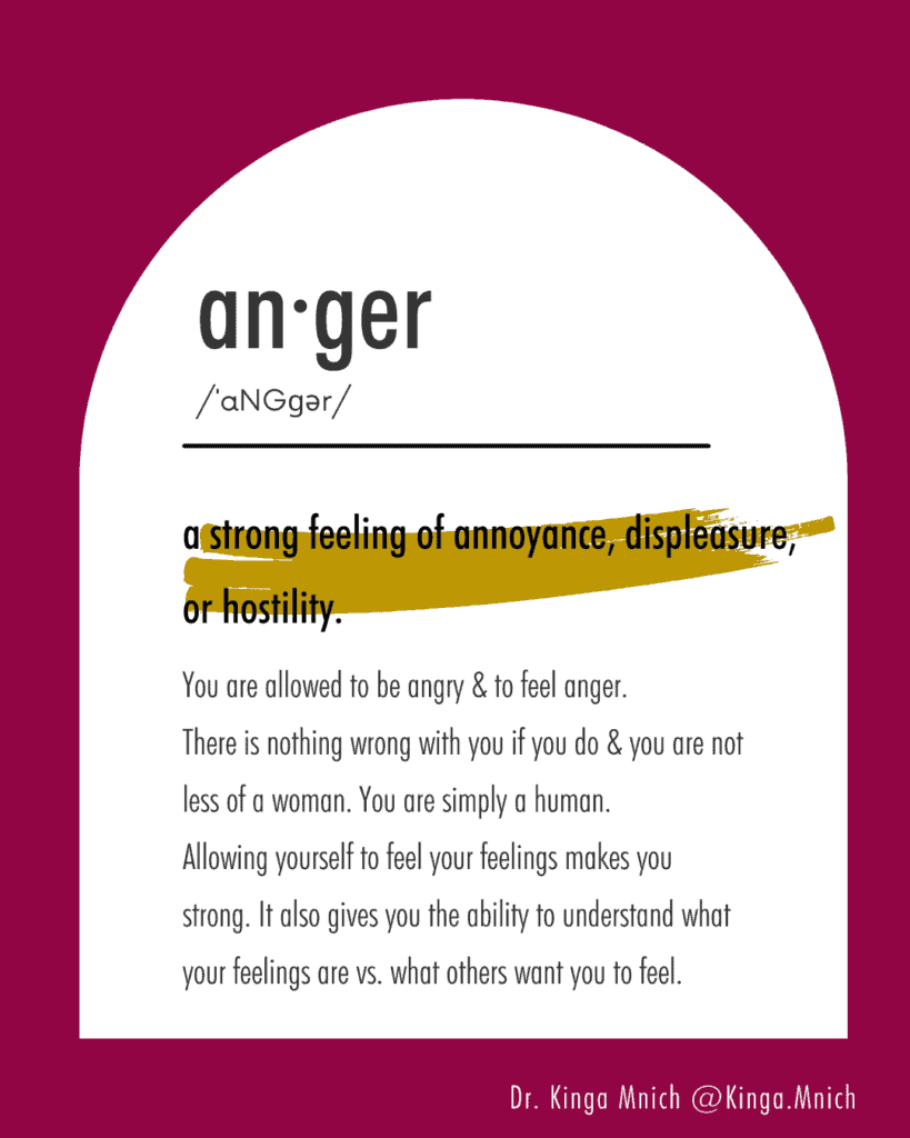 What Does Anger Mean In German