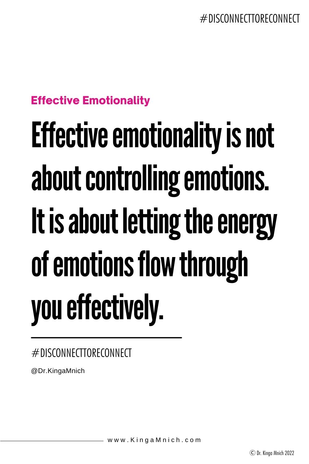 Effective Emotionality in Difficult Conversations - Dr. Kinga Mnich