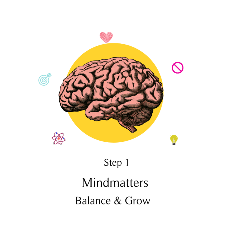 Step 1 Mindmatter balance and grow