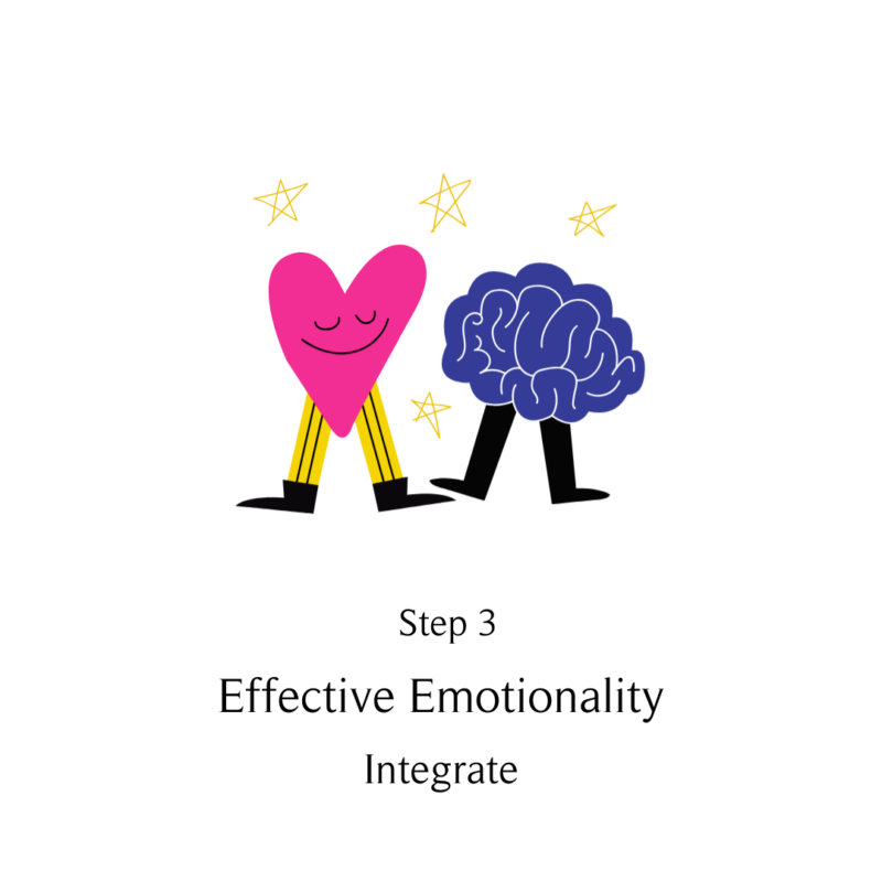 step 3 effective emotionality integrate