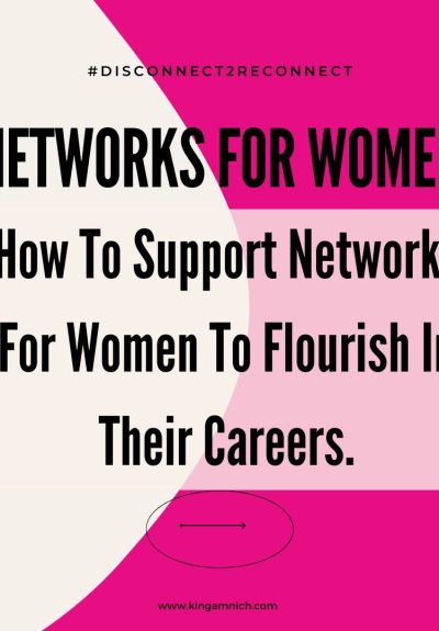 How to support networks for women to flourish in their career cover