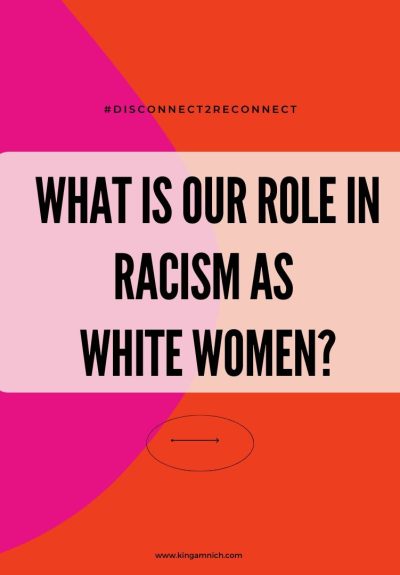 What is our role in racism as white women? cover